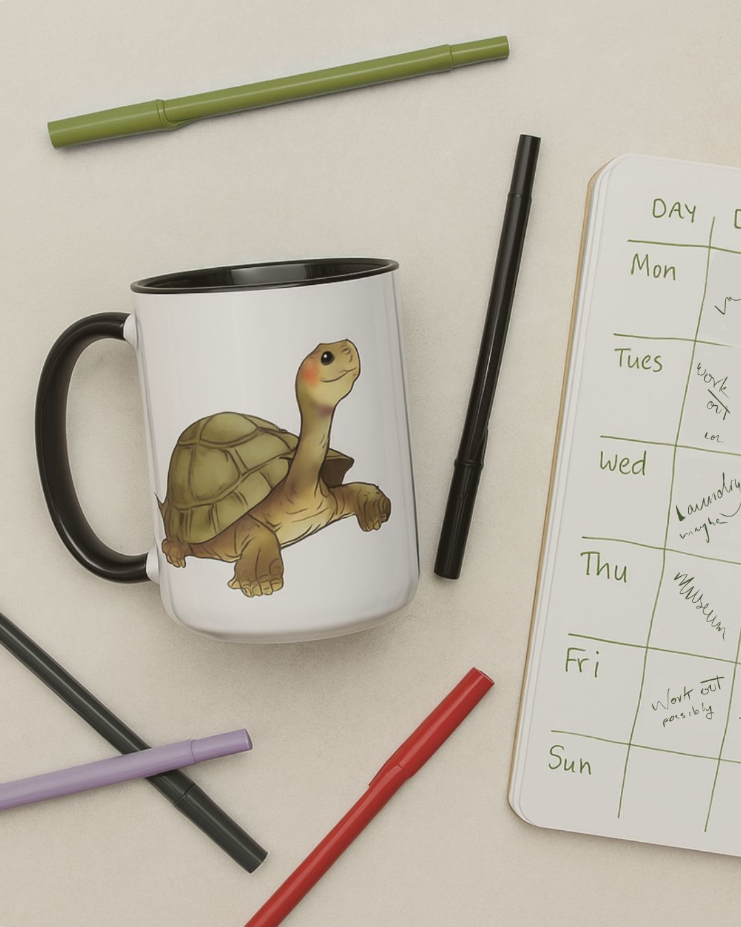 Cautious but Social Turtle | 11oz Mug