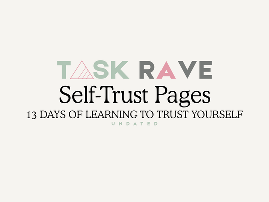 13 Pages of Self Trust