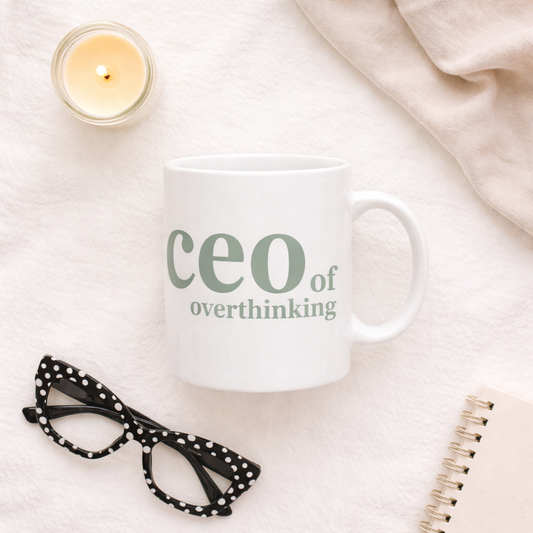 CEO of Overthinking | 11oz Mug