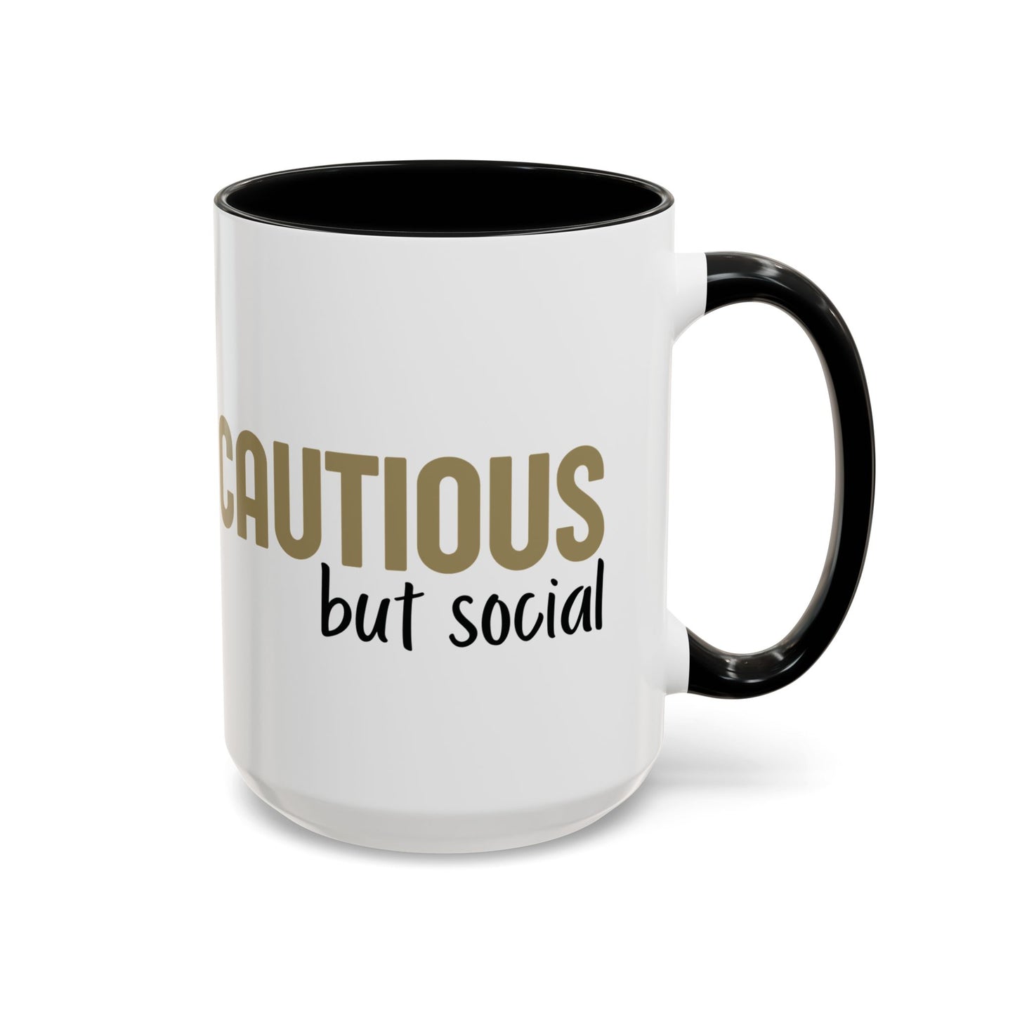 Cautious but Social Turtle Mug | Funny & Cute Coffee Cup for Shy Souls & Animal Lovers