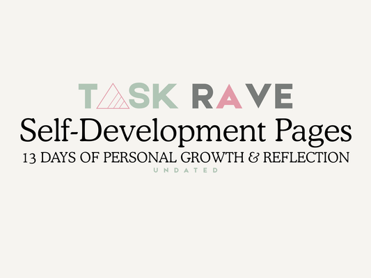 13 Pages of Self Development