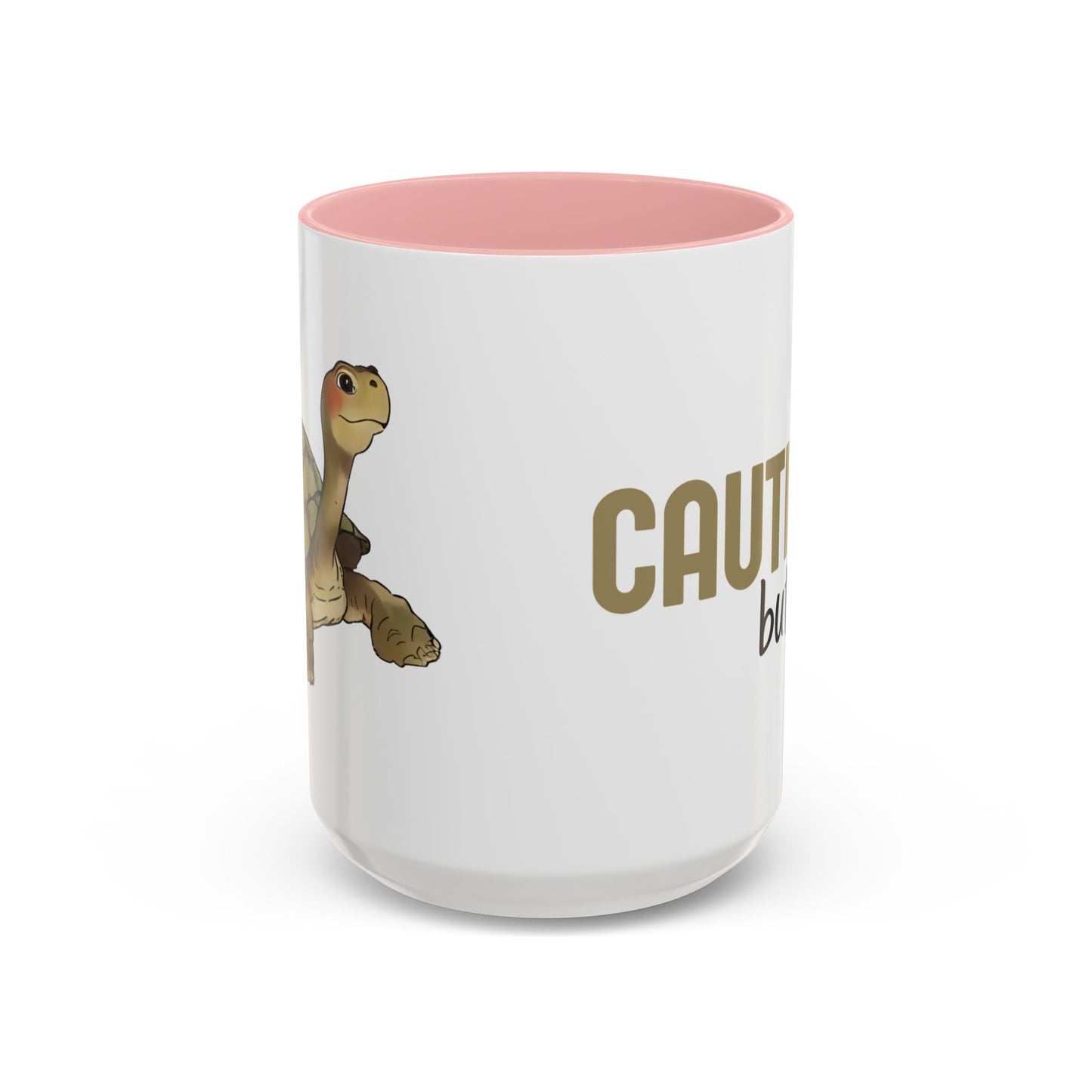 Cautious but Social Turtle Mug | Funny & Cute Coffee Cup for Shy Souls & Animal Lovers