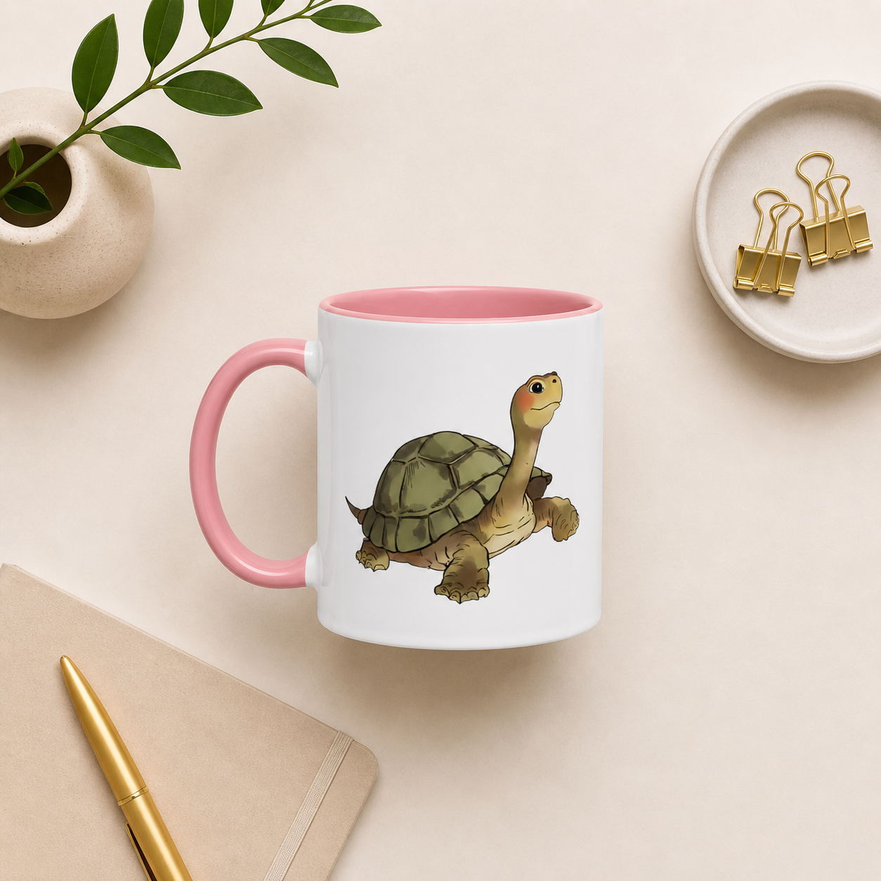 Cautious but Social Turtle Mug