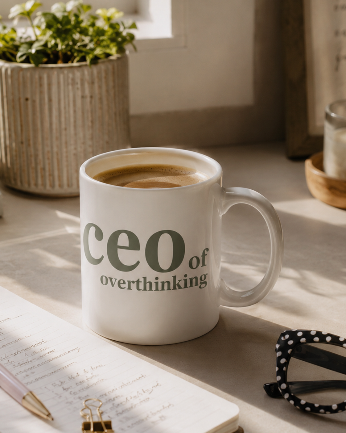 CEO of Overthinking | 11oz Mug